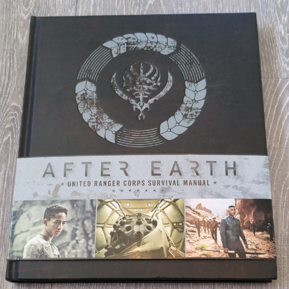 After Earth United Ranger Corps Survival Manual Book Will Smith Illustrations